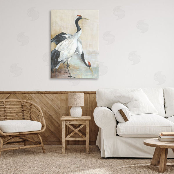 Stupell Industries Eli Jones | Crane Duo At Riverside Wall Art