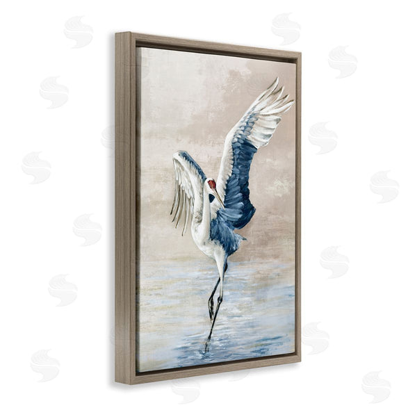 Stupell Industries Eli Jones | Dancing Crane On Shore