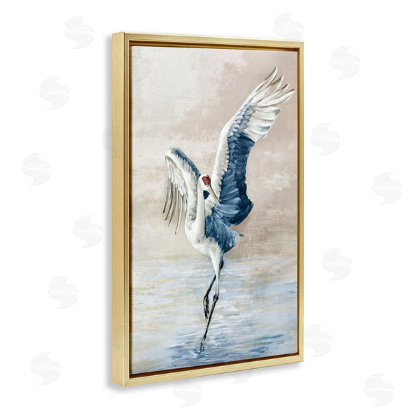 Stupell Industries Eli Jones | Dancing Crane On Shore