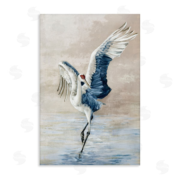 stupell industries Eli Jones | Dancing Crane on Shore
