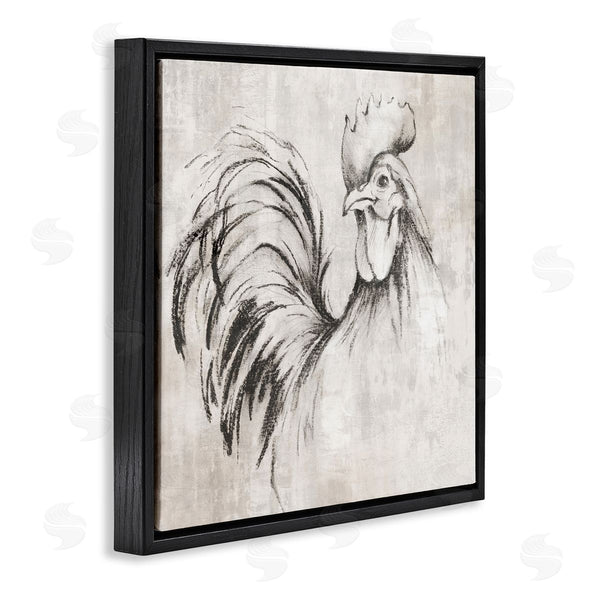 Stupell Industries Eli Jones | Rooster Sketch Impression