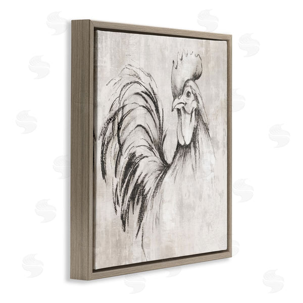 Stupell Industries Eli Jones | Rooster Sketch Impression