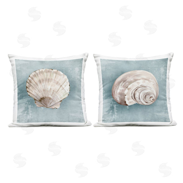 Stupell Industries Eli Jones | Seashell Whispers Of Shore Printed Throw Pillow Set