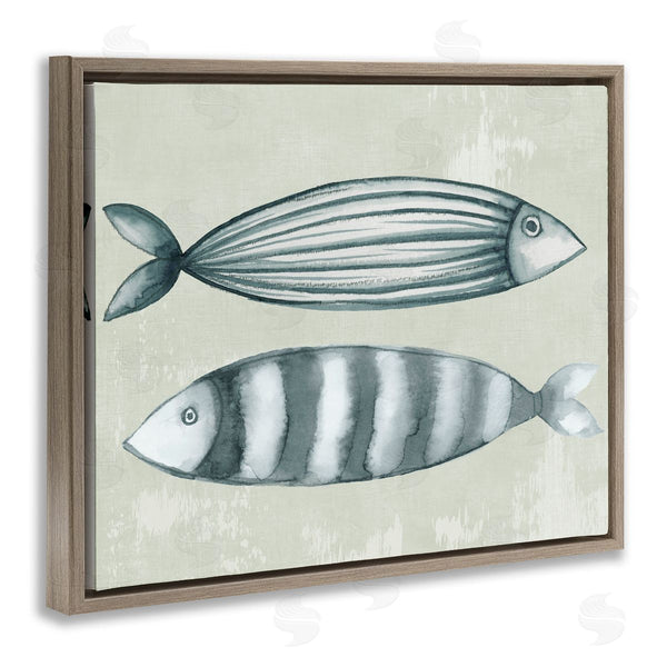 Stupell Industries Eli Jones | Stick Fish In Neutrals