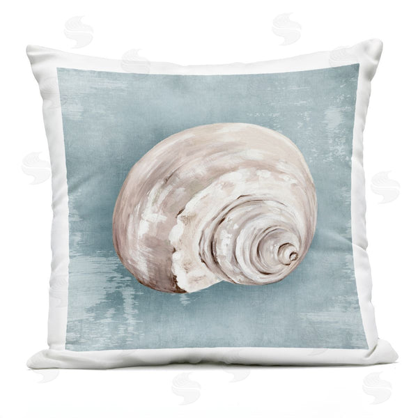 Stupell Industries Eli Jones | Swirled Whisper Of The Shore Printed Throw Pillow