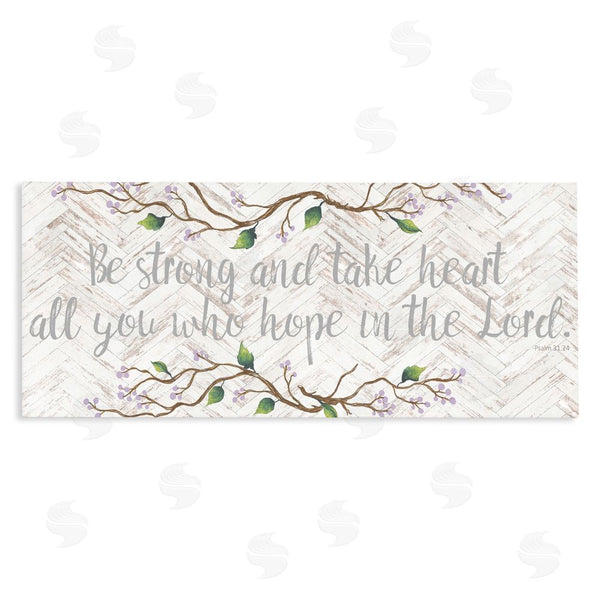 stupell industries Elizabeth Medley | All You Who Hope Wall Art
