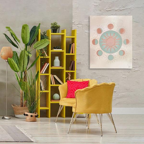 Stupell Industries Elizabeth Medley | Balanced Lunar Moon Phases Wall Art