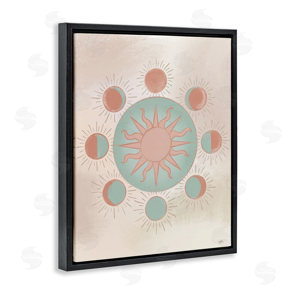 Stupell Industries Elizabeth Medley | Balanced Lunar Moon Phases Wall Art