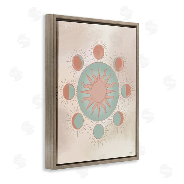 Stupell Industries Elizabeth Medley | Balanced Lunar Moon Phases Wall Art