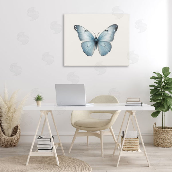 Stupell Industries Elizabeth Medley | Blue Symmetrical Butterfly Wall Art