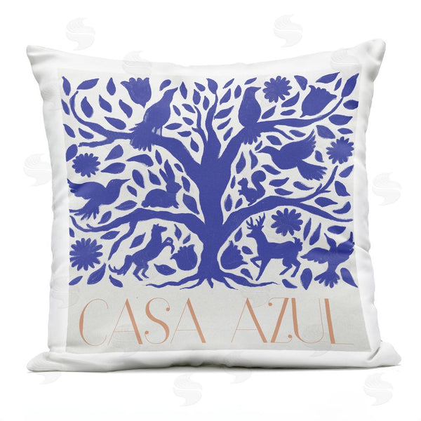 Stupell Industries Elizabeth Medley | Casa Azul Tree Throw Pillow