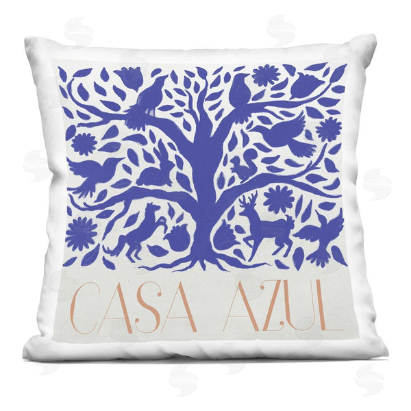 stupell industries Elizabeth Medley | Casa Azul Tree Throw Pillow