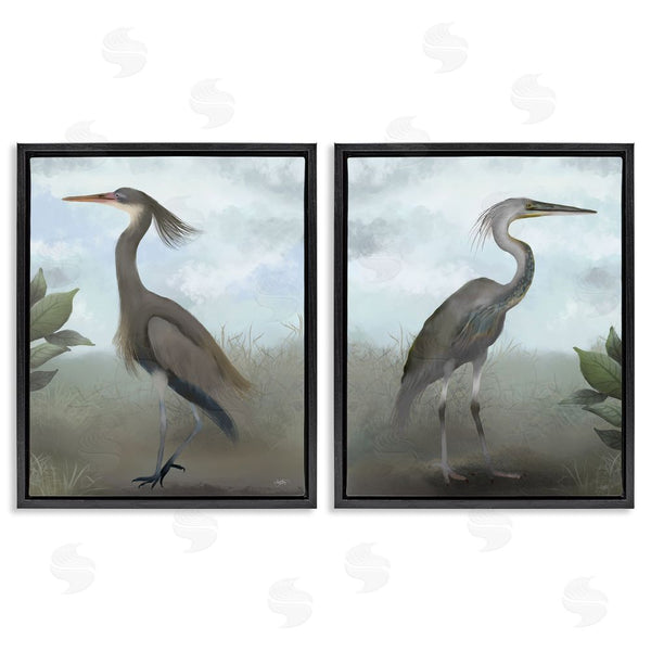 Stupell Industries Elizabeth Medley | Coastal Birds Gazing Wall Art