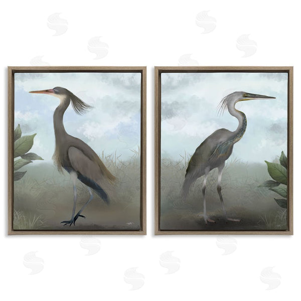 Stupell Industries Elizabeth Medley | Coastal Birds Gazing Wall Art