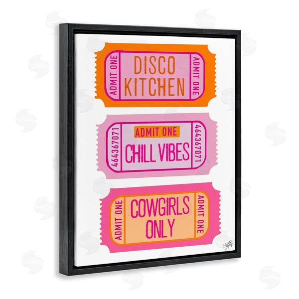 Stupell Industries Elizabeth Medley | Disco Kitchen Phrase Tickets Wall Art