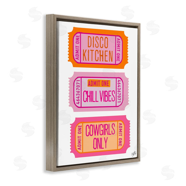 Stupell Industries Elizabeth Medley | Disco Kitchen Phrase Tickets Wall Art