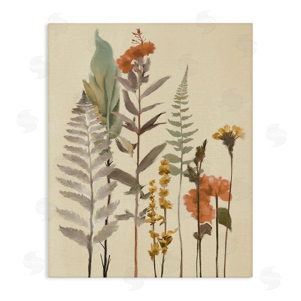 stupell industries Elizabeth Medley | Fall Botanicals and Ferns Wall Art