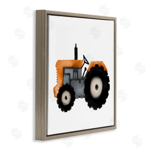 Stupell Industries Elizabeth Medley | Farm Tractor Vehicle Wall Art