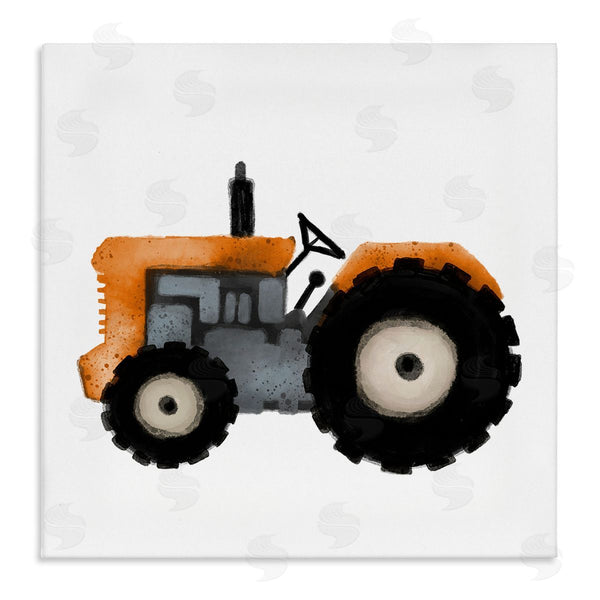 stupell industries Elizabeth Medley | Farm Tractor Vehicle Wall Art