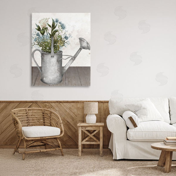 Stupell Industries Elizabeth Medley | Floral Pitcher Watering Can Wall Art