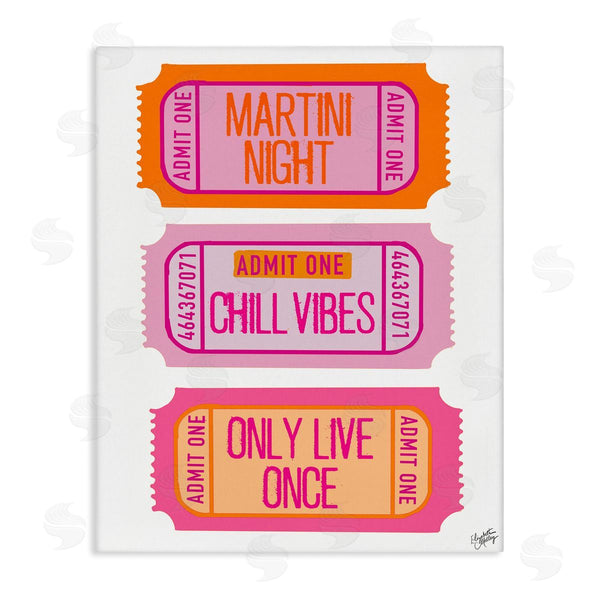 stupell industries Elizabeth Medley | Fun Party Phrase Tickets Wall Art
