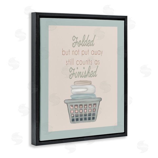 Stupell Industries Elizabeth Medley | Funny Folded Laundry Phrase Wall Art