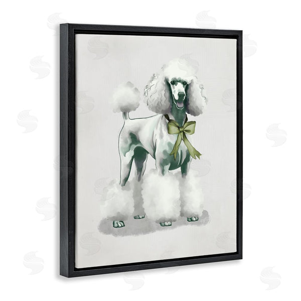 Stupell Industries Elizabeth Medley | Graceful Poodle & Ribbon Wall Art