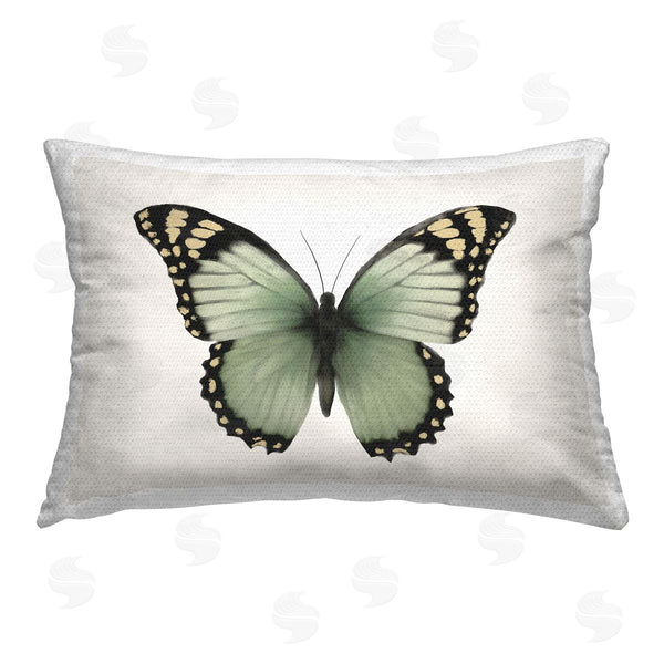 Stupell Industries Elizabeth Medley | Green Symmetrical Butterfly