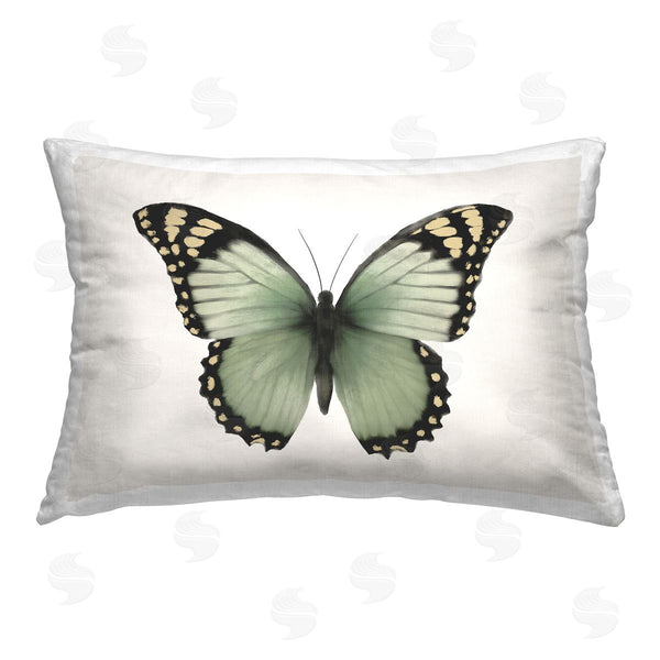stupell industries Elizabeth Medley | Green Symmetrical Butterfly