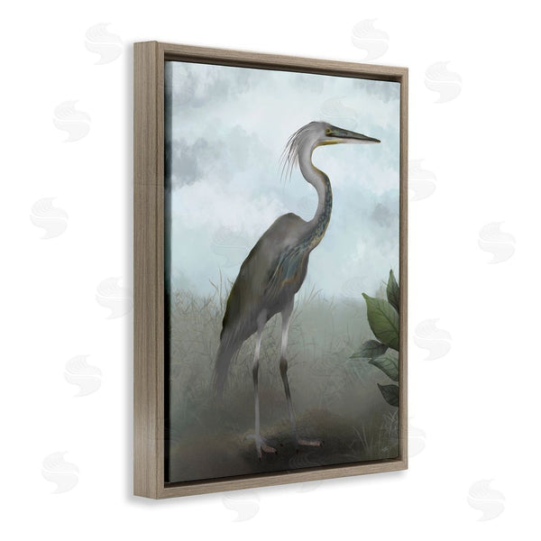 Stupell Industries Elizabeth Medley | Heron In Nature Study Wall Art