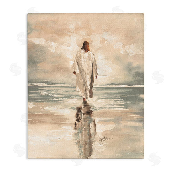 stupell industries Elizabeth Medley | Jesus Calms The Sea Wall Art