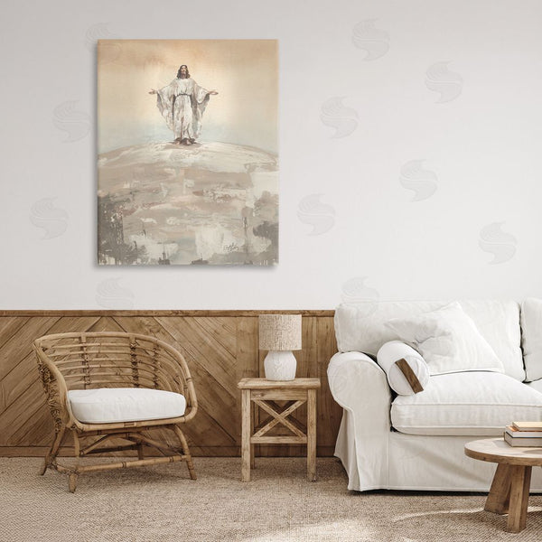 Stupell Industries Elizabeth Medley | Jesus On Hill Wall Art