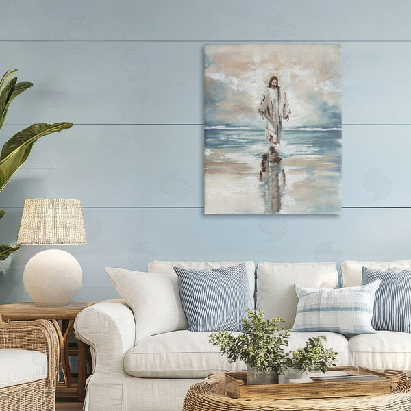 Stupell Industries Elizabeth Medley | Jesus On Water Wall Art