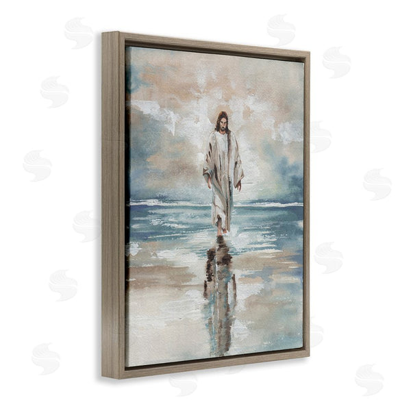 Stupell Industries Elizabeth Medley | Jesus On Water Wall Art