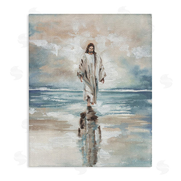 stupell industries Elizabeth Medley | Jesus on Water Wall Art