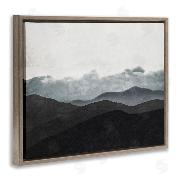 Stupell Industries Elizabeth Medley | Layered Foggy Hills Wall Art