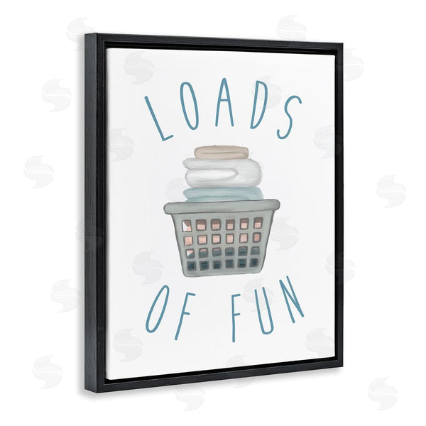 Stupell Industries Elizabeth Medley | Loads Of Fun Laundry Basket Wall Art