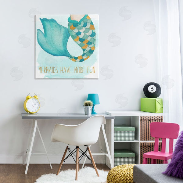 Stupell Industries Elizabeth Medley | Mermaids Have Fun Wall Art