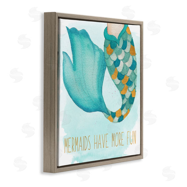 Stupell Industries Elizabeth Medley | Mermaids Have Fun Wall Art