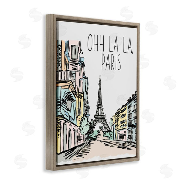 Stupell Industries Elizabeth Medley | Ohh La La Paris Wall Art