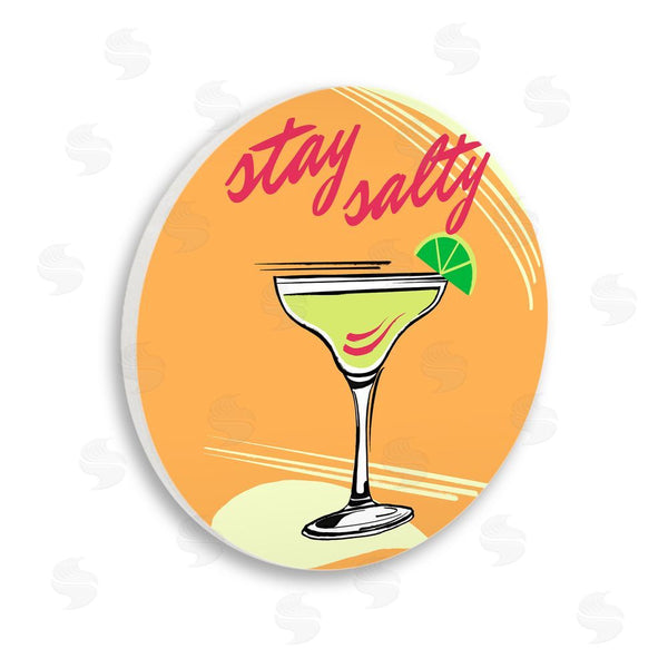 stupell industries Elizabeth Medley | Orange Stay Salty Martini Wall Art