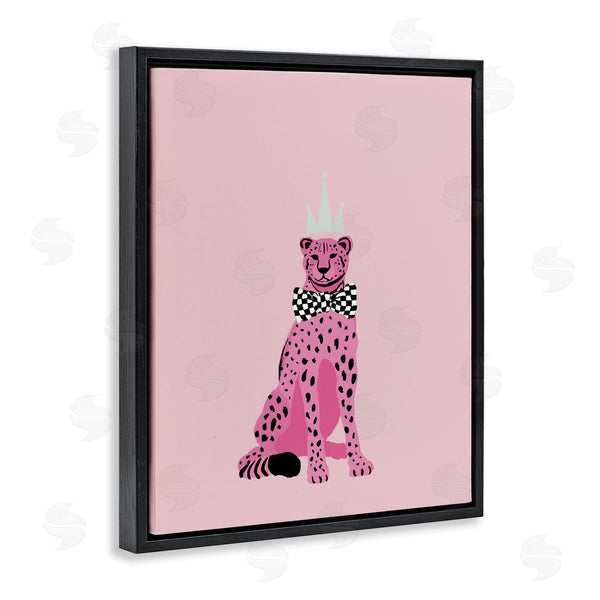 Stupell Industries Elizabeth Medley | Pink Cheetah King Wall Art