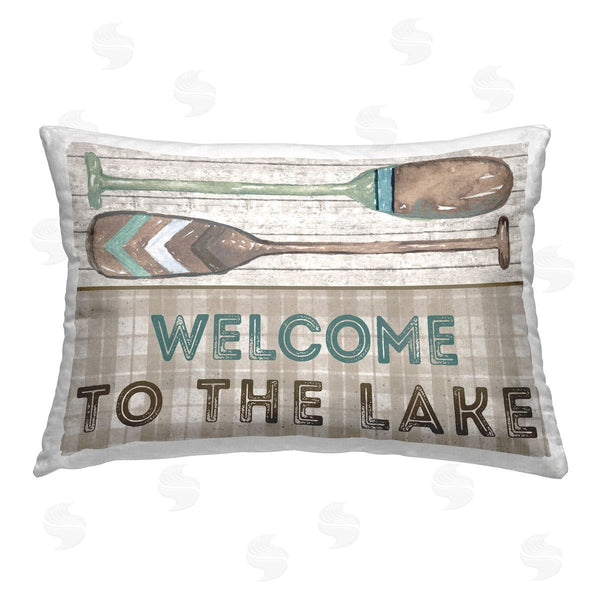stupell industries Elizabeth Medley | Rustic Welcome Lake Oars