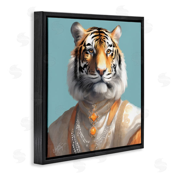 Stupell Industries Elizabeth Medley | Sir Prince Tiger Wall Art