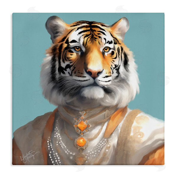 stupell industries Elizabeth Medley | Sir Prince Tiger Wall Art