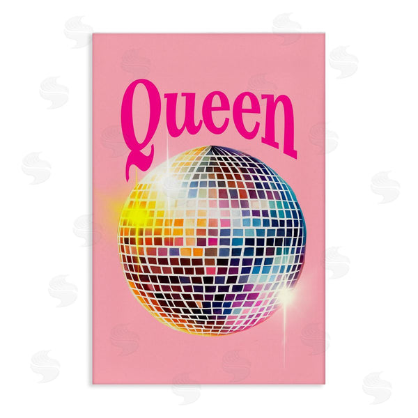 stupell industries Elizabeth Medley | Sparkling Disco Queen Wall Art