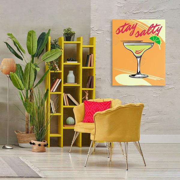 Stupell Industries Elizabeth Medley | Stay Salty Cocktail Wall Art