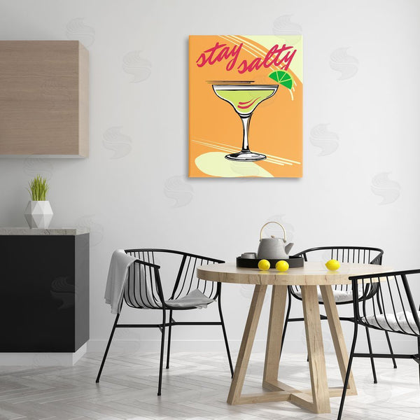 Stupell Industries Elizabeth Medley | Stay Salty Margarita Wall Art
