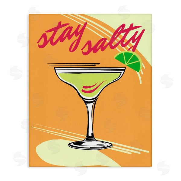 stupell industries Elizabeth Medley | Stay Salty Margarita Wall Art