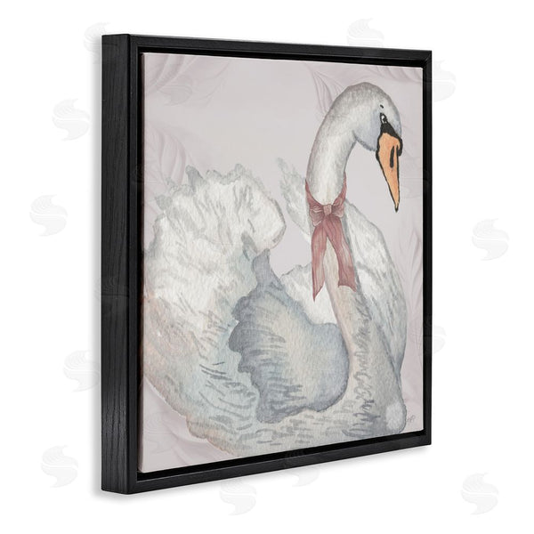 Stupell Industries Elizabeth Medley | Subdued Classic Swan Wall Art